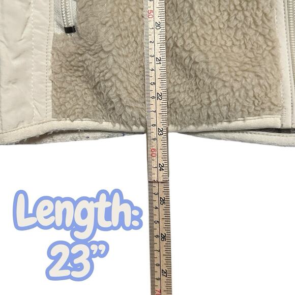 Patagonia Retro-X Jacket Women’s S Tan Full Zip Long Sleeve Deep Pile 23071 - Picture 9 of 10